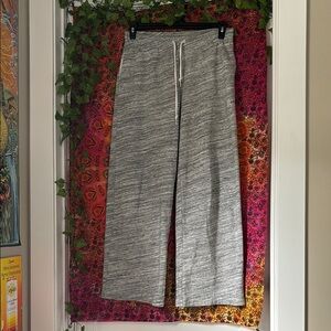 VS PINK Gray Wide-Leg sweats (small)